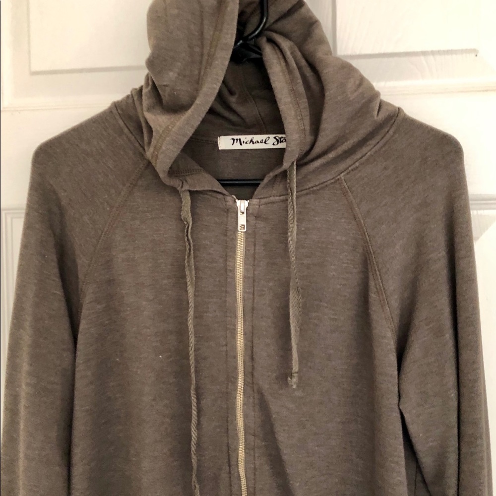 Michael Stars Army Green Woman’s Hoodie